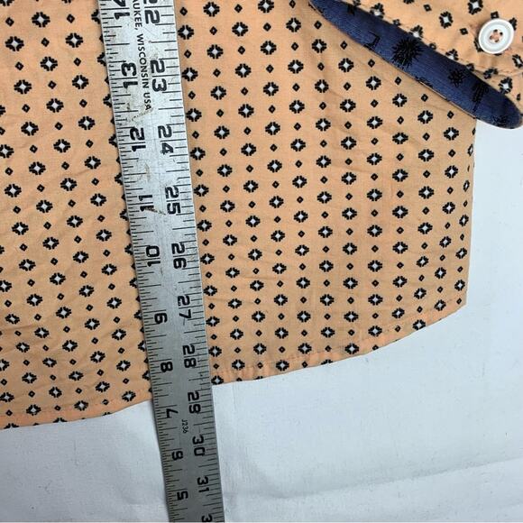 Ariat women's XXL Kirby peach stretch Fitted Button Down Shirt western long slee - Picture 10 of 13